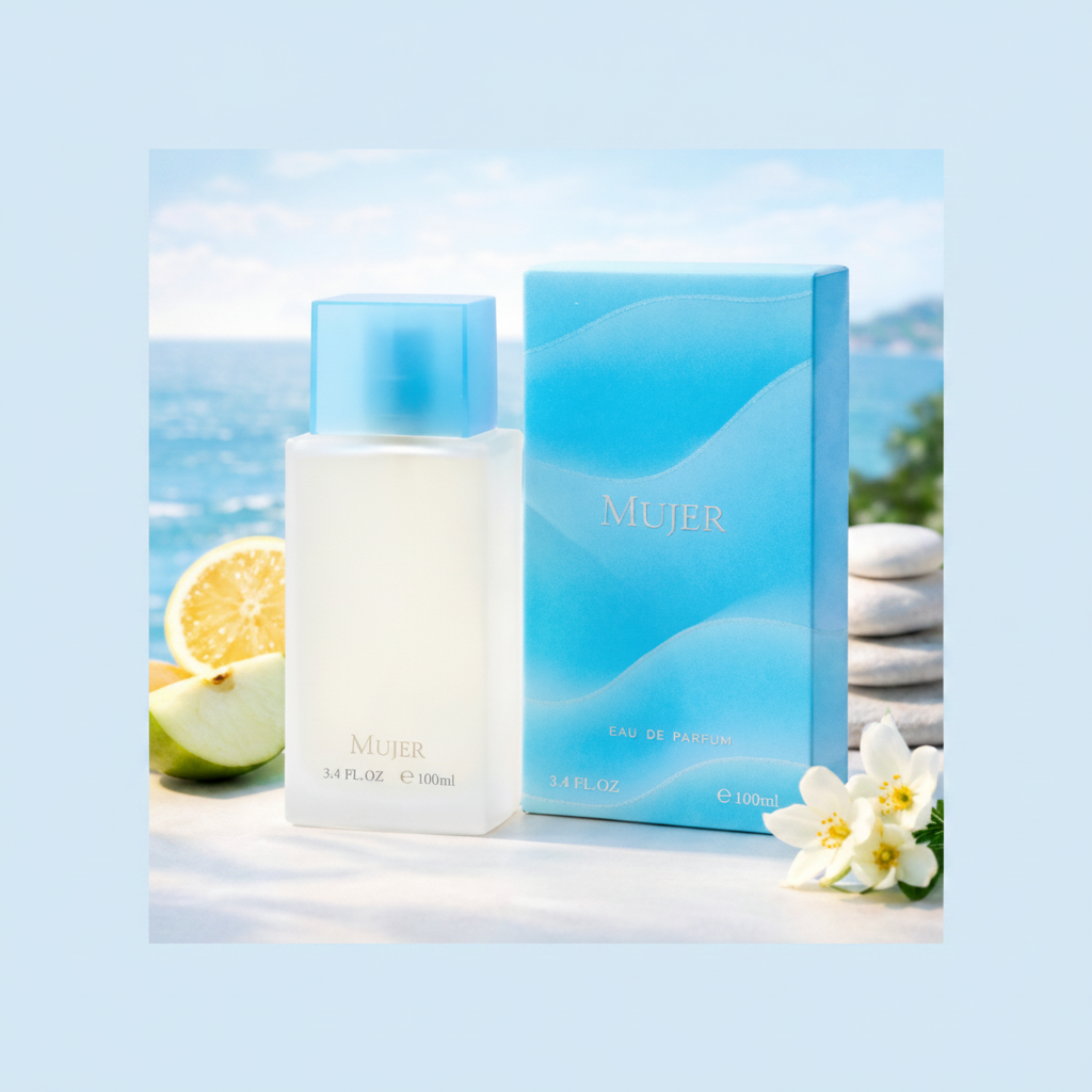 Eau de Parfum Mujer Light Blue 100ml fragancia cítrica mediterránea